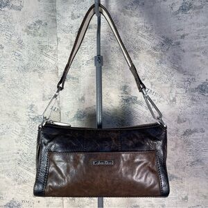 Calvin Klein leather shoulder bag